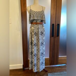 Vanessa Virginia paisley dress. Sz 8.